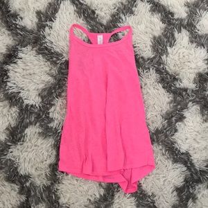 Pink tank top